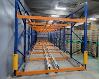 後推式重型架 鏈條軌道+水平設計